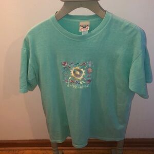 Fripp Island Turquoise Short-Sleeve Graphic Tee